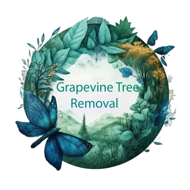 grapevine tree removal logo